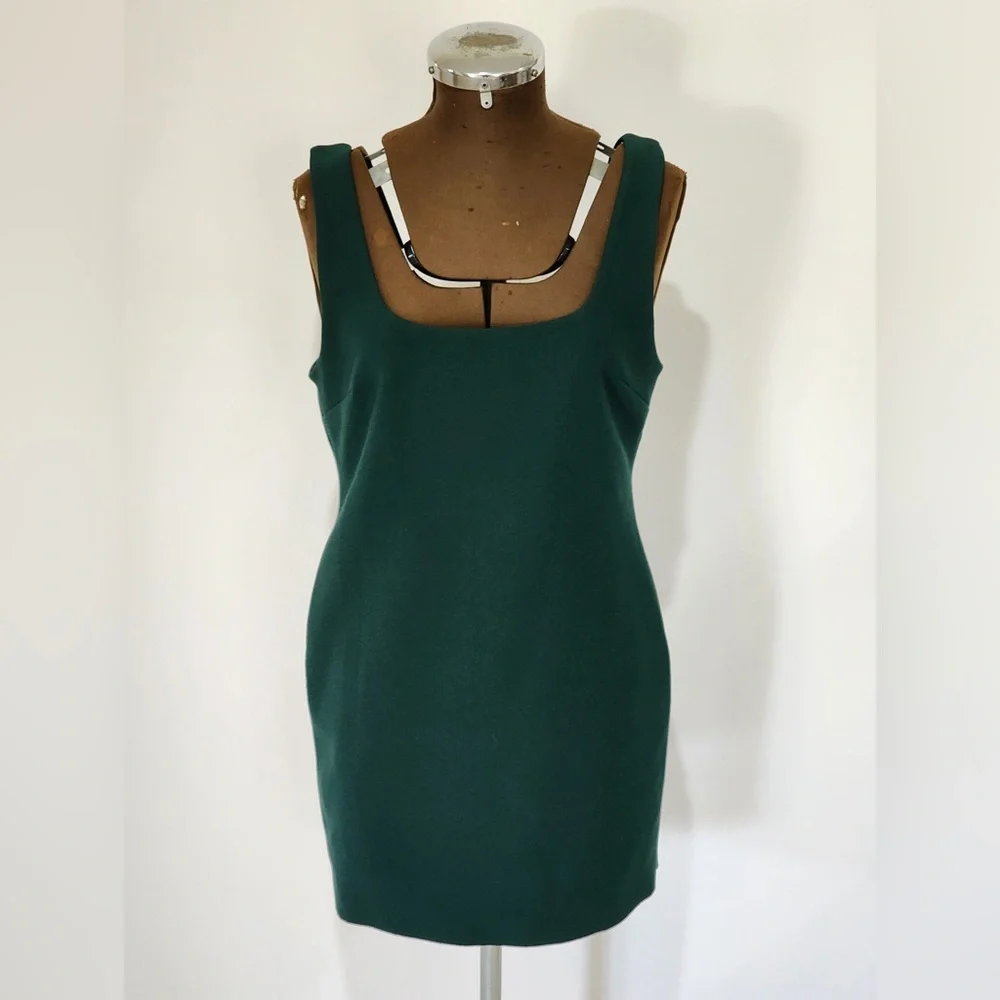 BNWT Bec and Bridge mini dark green dress size 12 - Picture 1 of 4